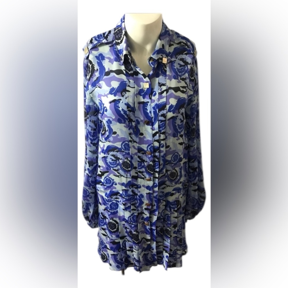 100% authentic Versace collection blouse style shirt dress size 42